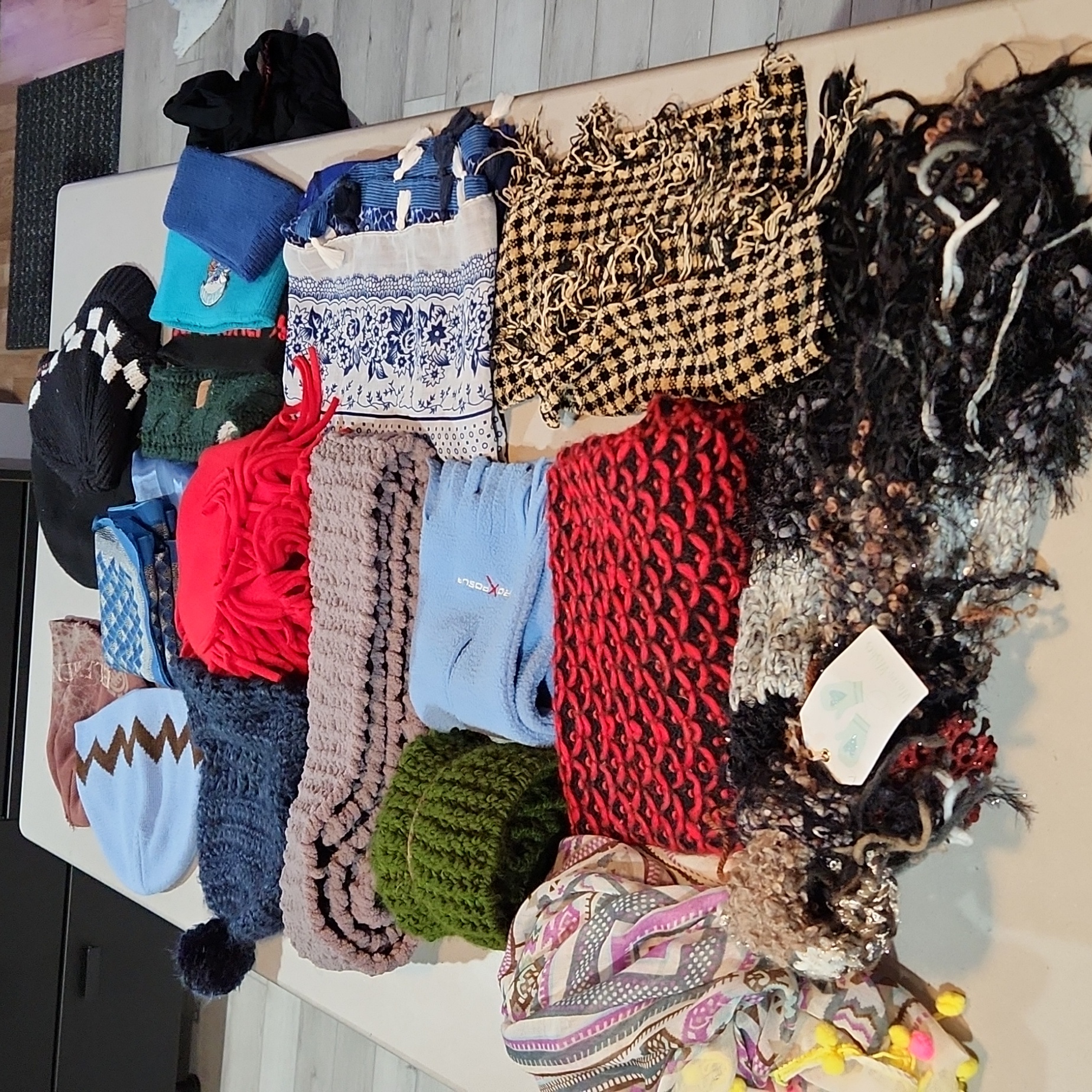 Bundle Scarves Hats Ear Warmers